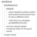 hunger names