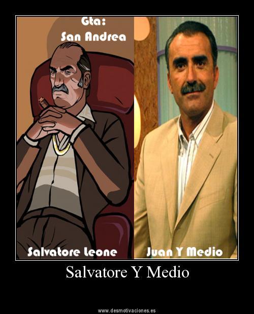 Salvatore y medio - meme