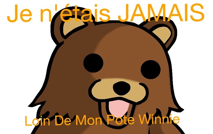 PedoBear & Son Pote Winnie - meme