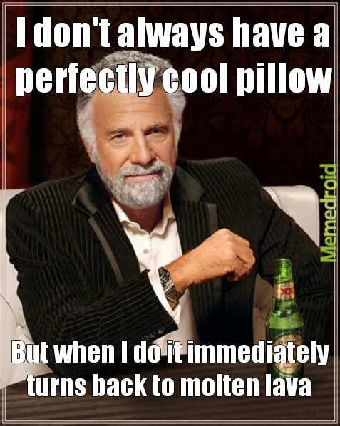 pillows these days... - meme