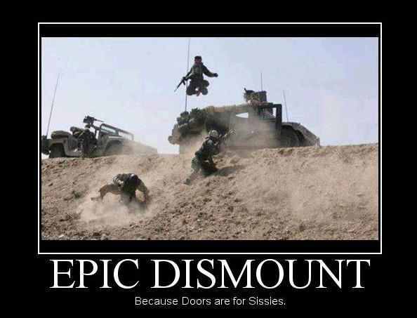 epic dismount - meme