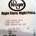 your cashier was gay