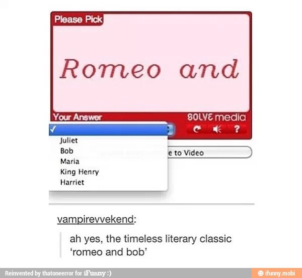 Romeo and bob! Awwww - meme