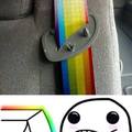 That's my seat belt