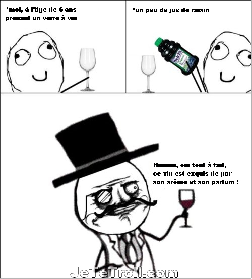 du vin - meme