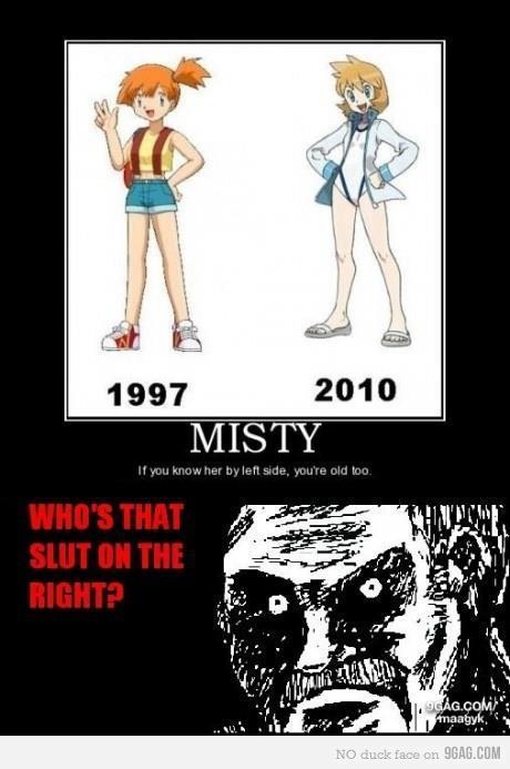 misty? -.- - meme