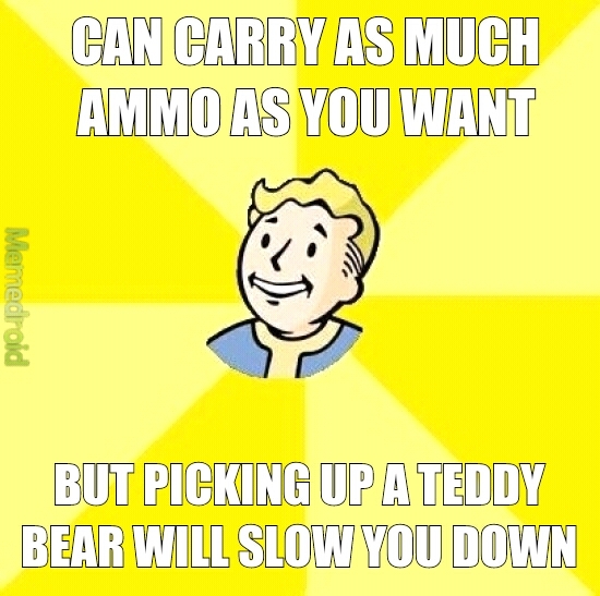 Fallout Logic IV: Revenge of Illogical Physics - meme