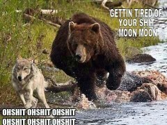 piss off grizzly - meme