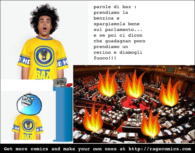 Baz e il parlamento by Francescotito - meme