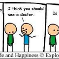 First Cyanide and Happiness Comic Ever