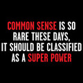 common sense