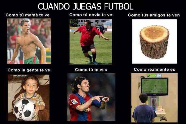 Cuando juegas fútbol - Meme by soydolphin :) Memedroid