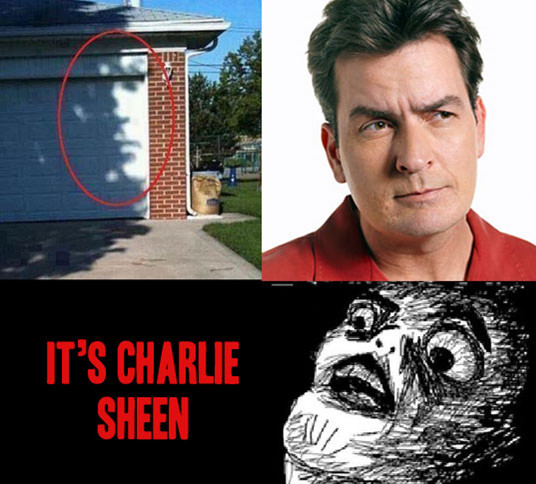 charlie sheen shadow - meme