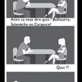 Geek dans un blind date