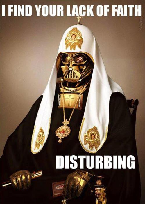 Pope Vader I - meme