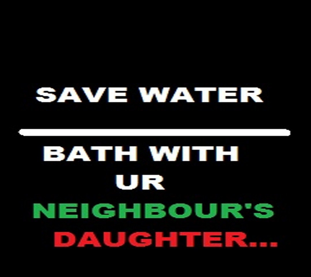 save water - meme