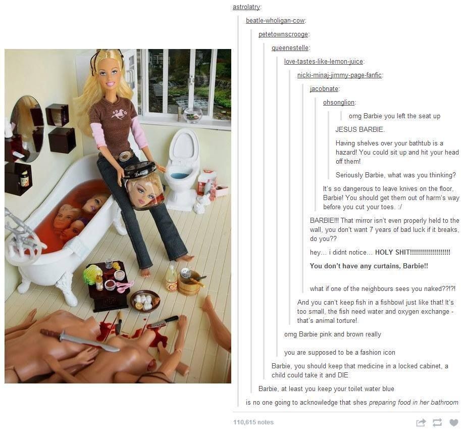 Barbie.  - meme