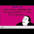 I'm a vacuum