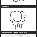 Como desenhar um carneiro