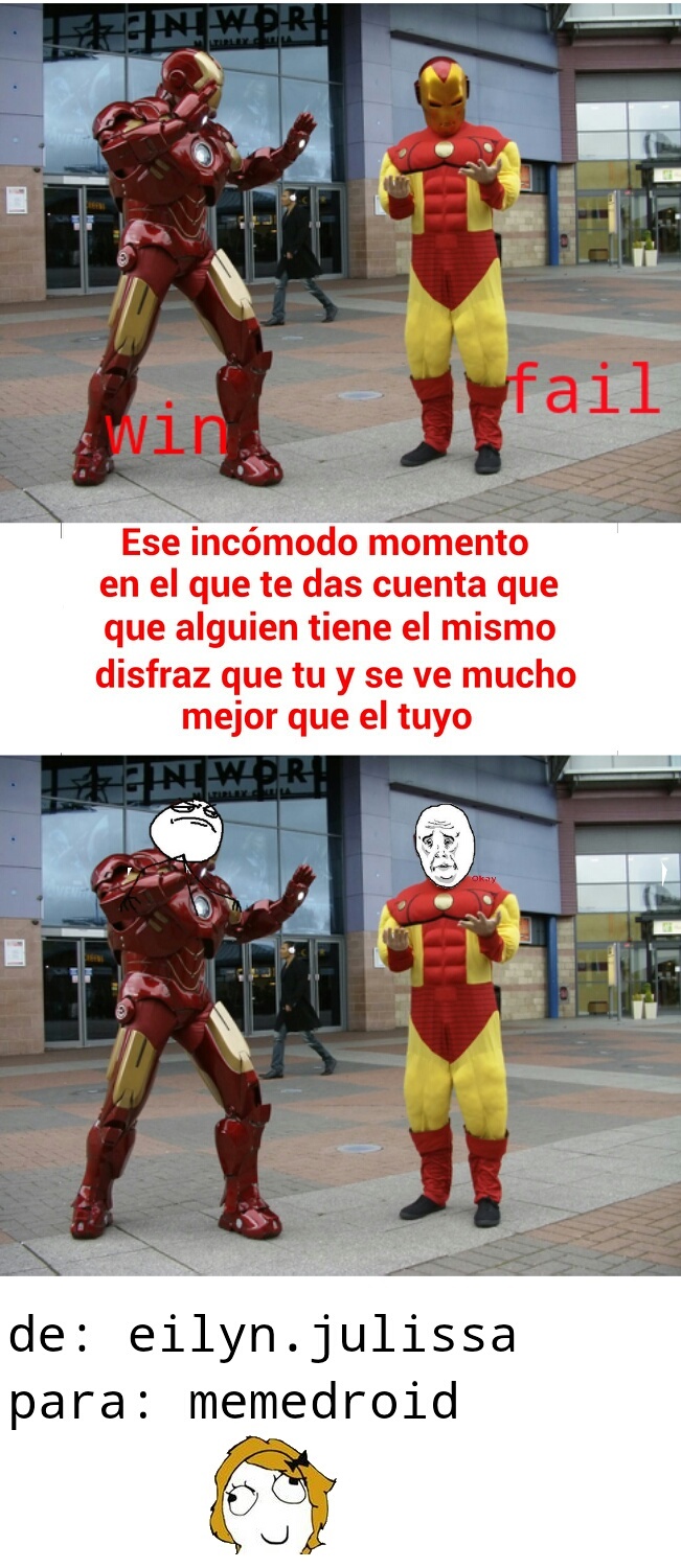 iron man fail - meme