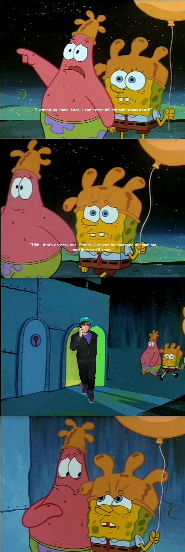 spongebob + patrick - meme