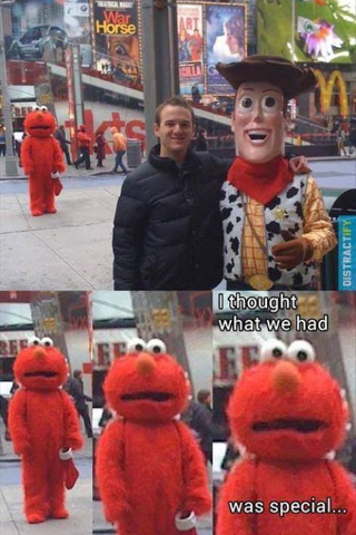 Sad Elmo  - meme