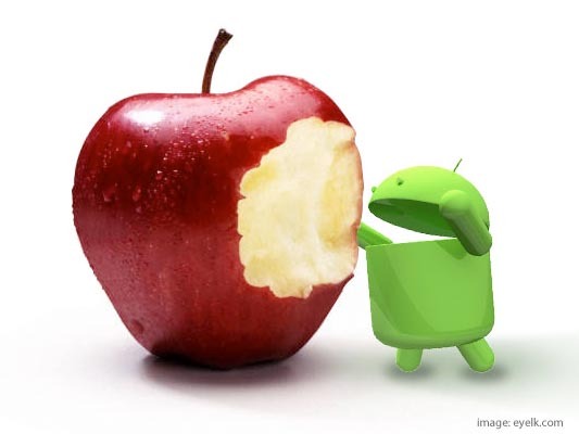 droid vs apple - meme