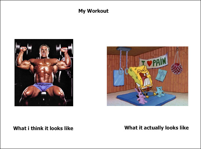 My workout - meme