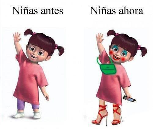 Niñas De Antes Y Ahora - Meme by Joz3_17 :) Memedroid