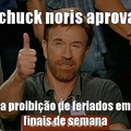 Chuck norris aprova