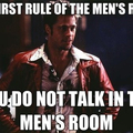 Mens room fact number 1