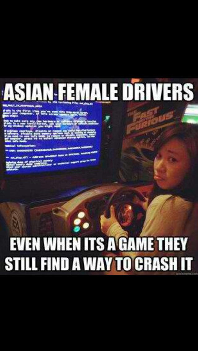 Third comment is asian driver - meme