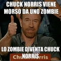 Chuck norris vs zombie