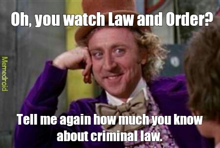 Law and Order - meme
