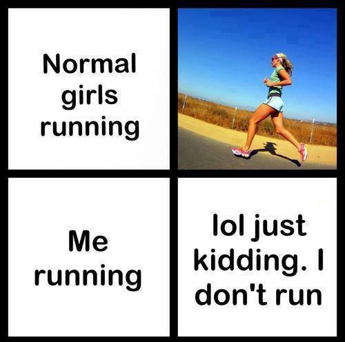 not running - meme