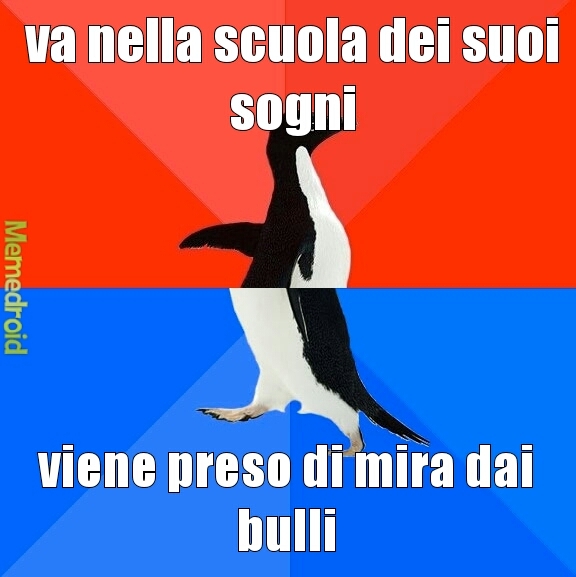 socially awesome awkward Penguin feat. Penguin - meme