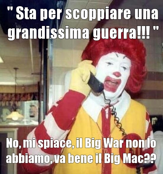 Big Mac War - meme