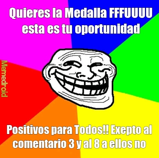 Positivos para todos!! FFFUUUUU - meme