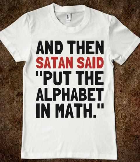 math is satan worship - meme