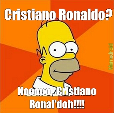 Cristiano Ronaldo!!! - meme