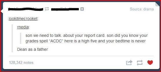 Son, we need to talk. We all did son, we all did. Your Report Card actually came here Video.