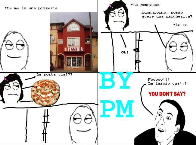 Pizzeria - meme