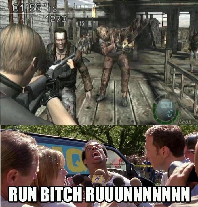 run bitch!!! - meme
