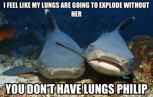 You don't have lungs  - meme