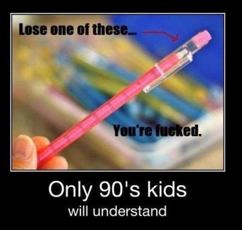 pencil 90s - meme