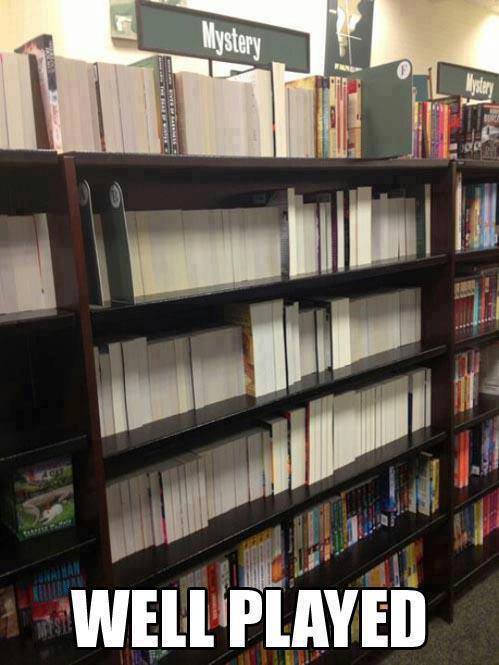 well played, librarians! - meme