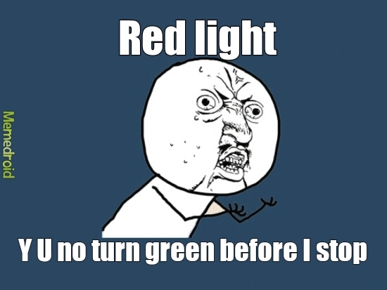 red light - meme