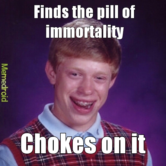 now thats called bad luck - meme