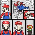 Mario encontro el secreto....