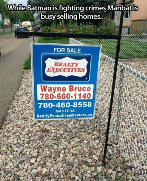 Wayne Bruce, Manbat - meme